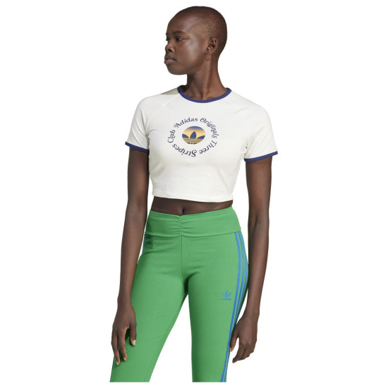 Adidas Γυναικεία κοντομάνικη μπλούζα Graphics Baby Tee